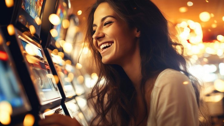 Antarmuka permainan Play'n GO di utama4d dengan slot dan meja dealer